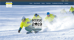 Desktop Screenshot of interski.org